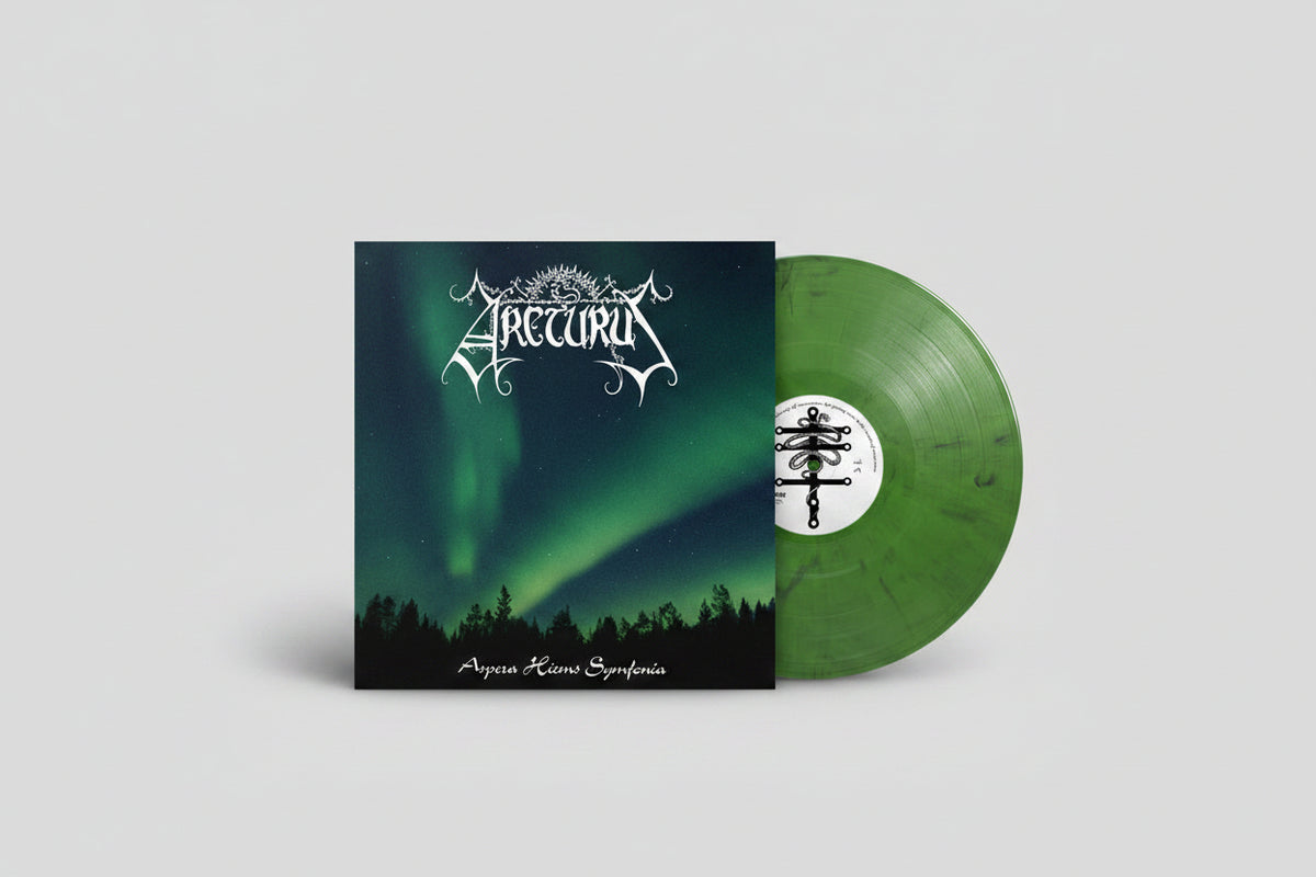 国内盤帯付 illum sphere - ghosts of then and Arcturus - Aspera Hiems Symfonia - Green Black Gatefold Vinyl LP