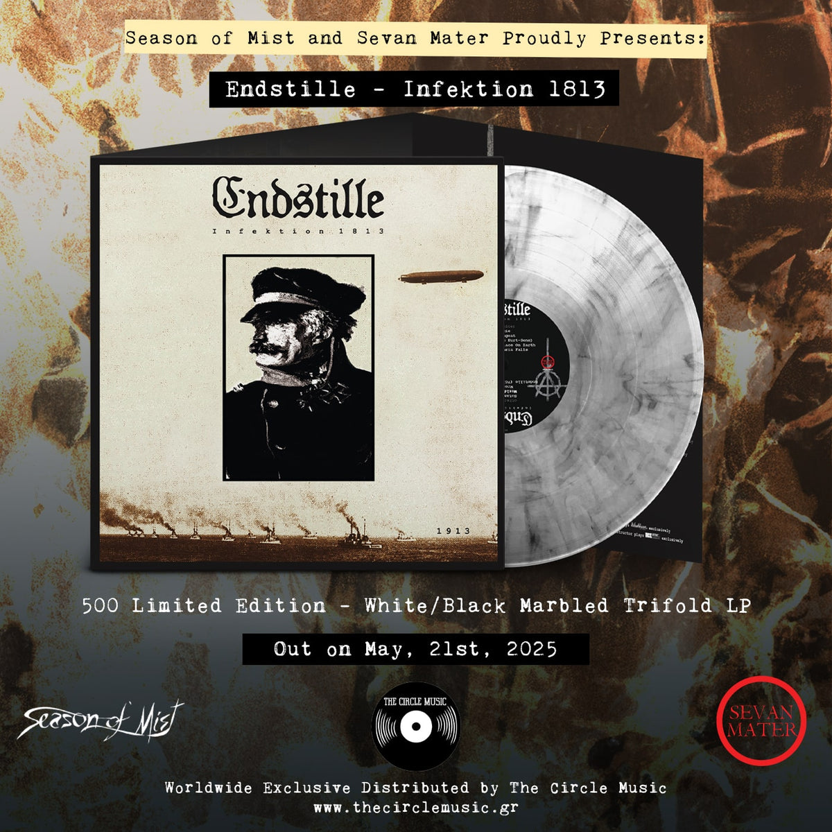 Endstille - Infektion 1813 | Black Metal Vinyl LP – Blastbeats Vinyl