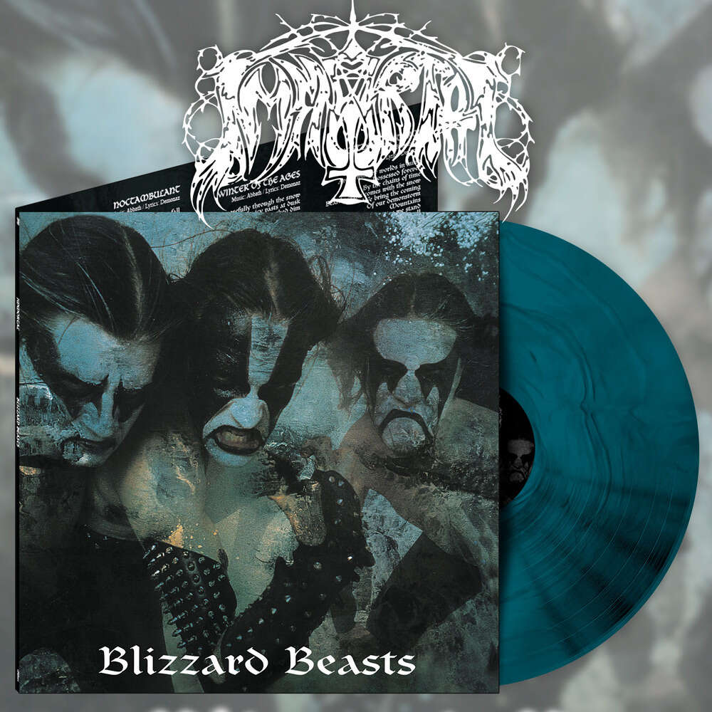 Immortal - Blizzard Beasts - LP Gatefold - (aqua blue/black) LP Vinyl