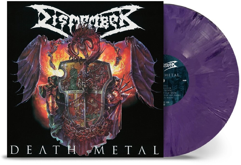 Dismember - Death Metal - Purple Marble Vinyl LP