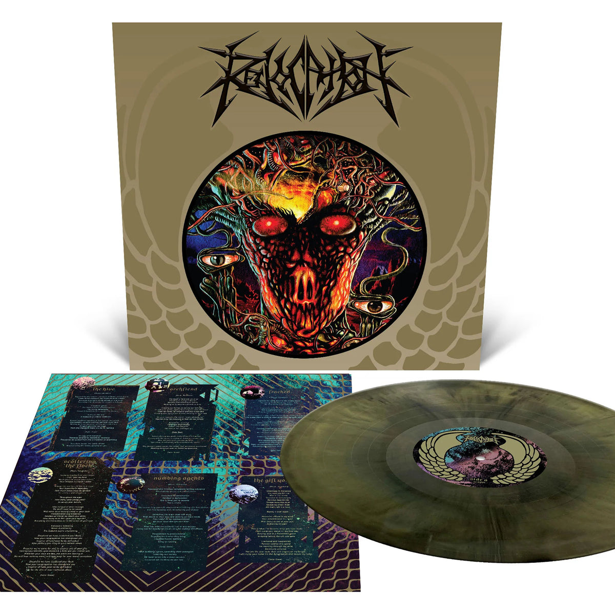 Revocation - Revocation (Reissue) - Gold/Black Galaxy Vinyl LP ...