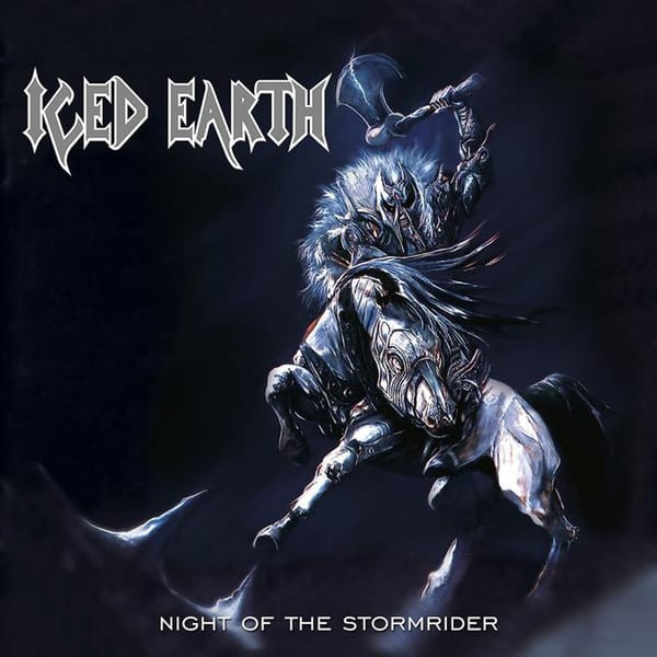 Iced Earth – Night of the Stormrider - Blue Vinyl LP – Blastbeats Vinyl