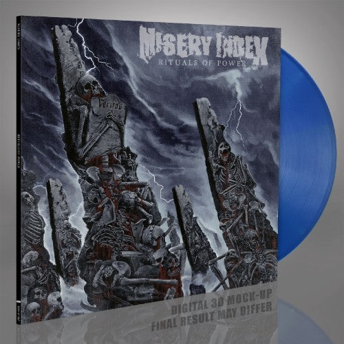 Misery Index - Rituals of Power - LTD 100 Transparent Blue