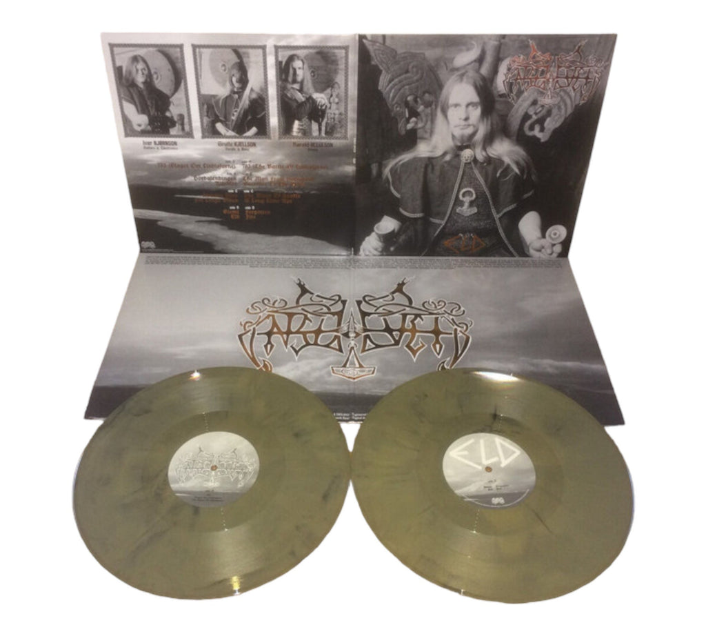 Enslaved Eld - Gold/Black Marbled Vinyl *LTD to 600* - Blastbeats Vinyl