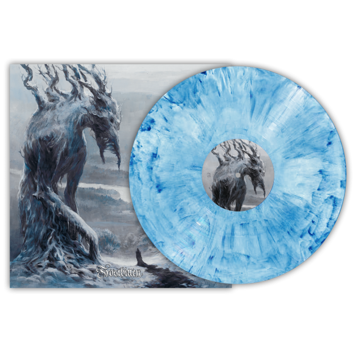 Grima - Frostbitten - Limited Blue/White Galaxy Vinyl LP – Blastbeats Vinyl