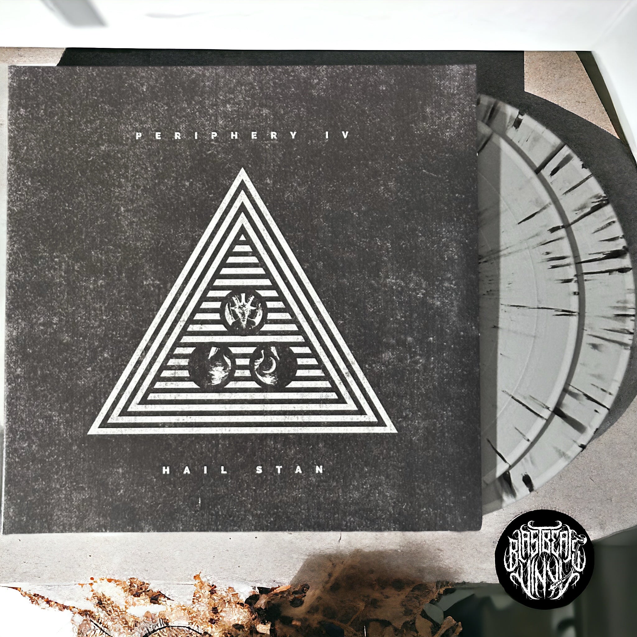 Periphery IV Hail Stan 2LP Silver w/ Black Splatter Indie Exclusive