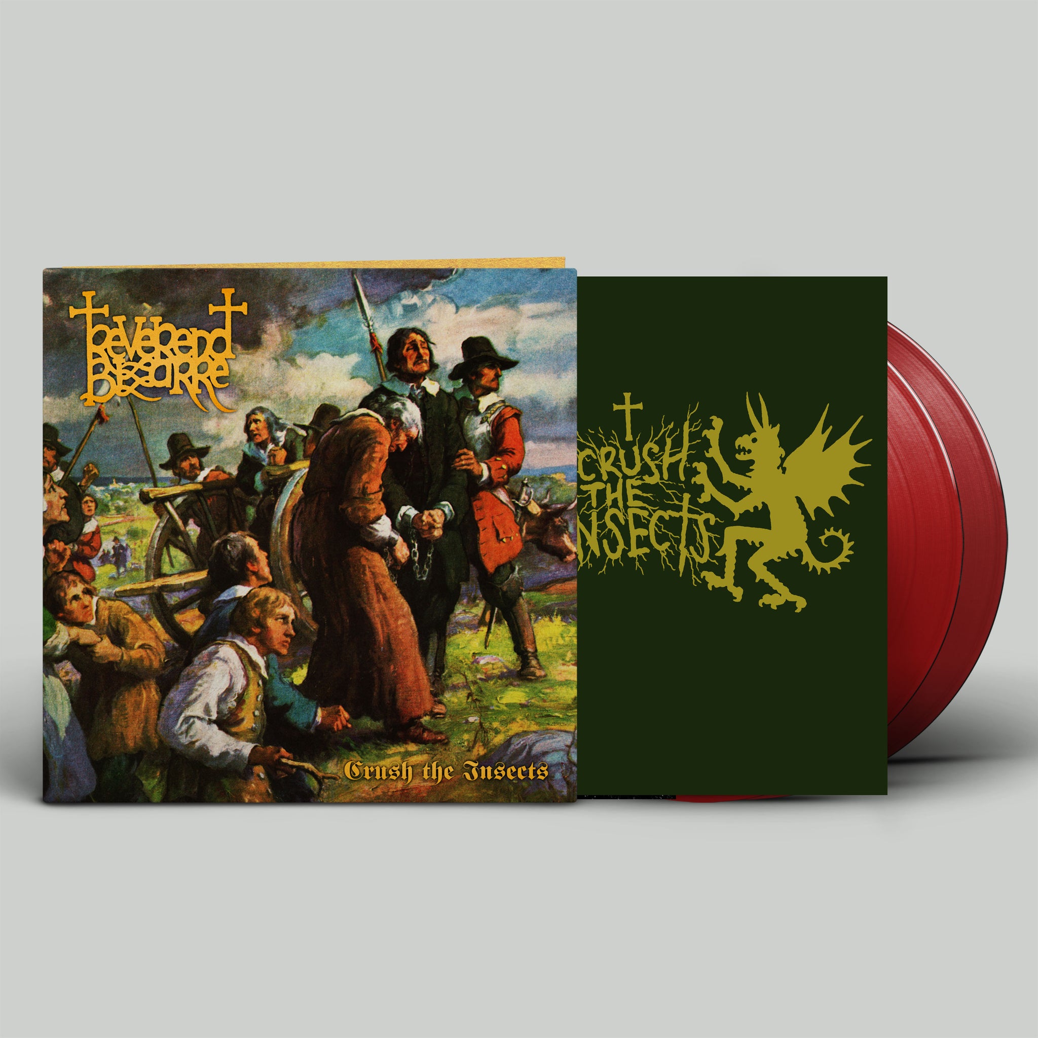 Reverend Bizarre - II: Crush The Insects - 2LP Transparent Red