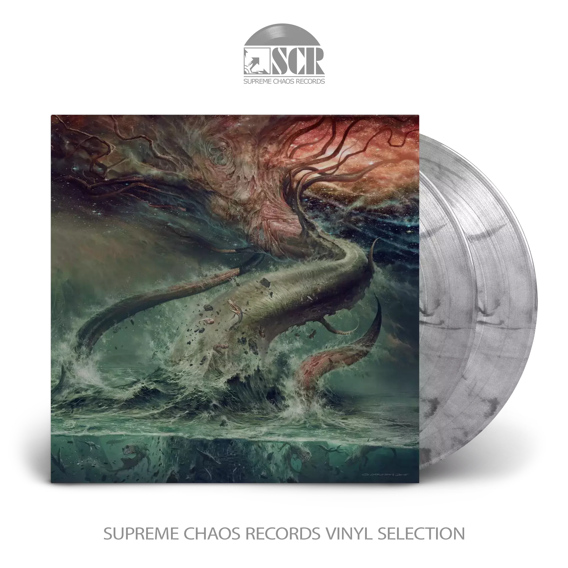 Sulphur Aeon - Gateway To The Antisphere - 2LP Smoke Vinyl DLP