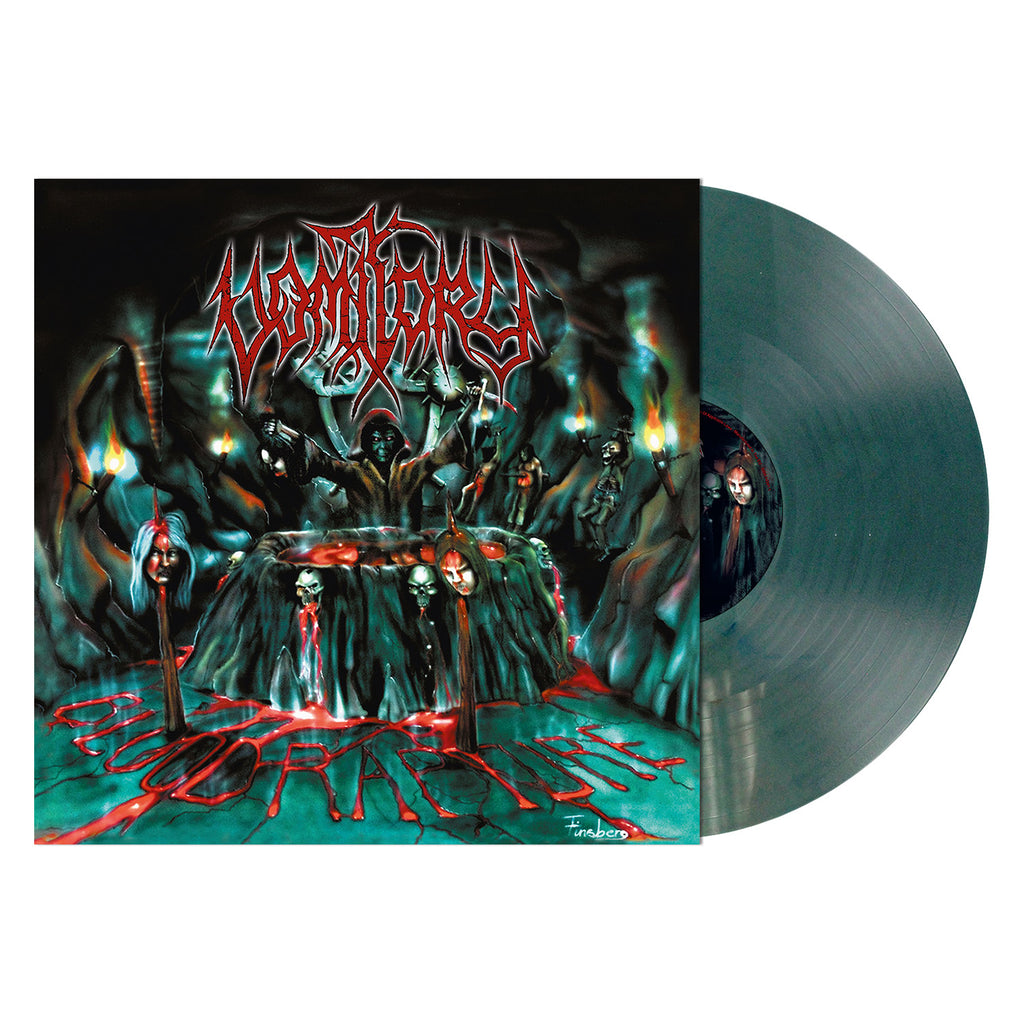 Vomitory - Blood Rapture - Swamp Green Marbled LP Vinyl (limited to 200) - Blastbeats Vinyl