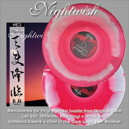 [Asia LTD to 200] Nightwish - Angels Fall First Ltd 200 Swirl Vinyl - Blastbeats Vinyl