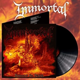 Immortal - Damned in Black (Alternative Artwork) - LP Gatefold Vinyl - Blastbeats Vinyl