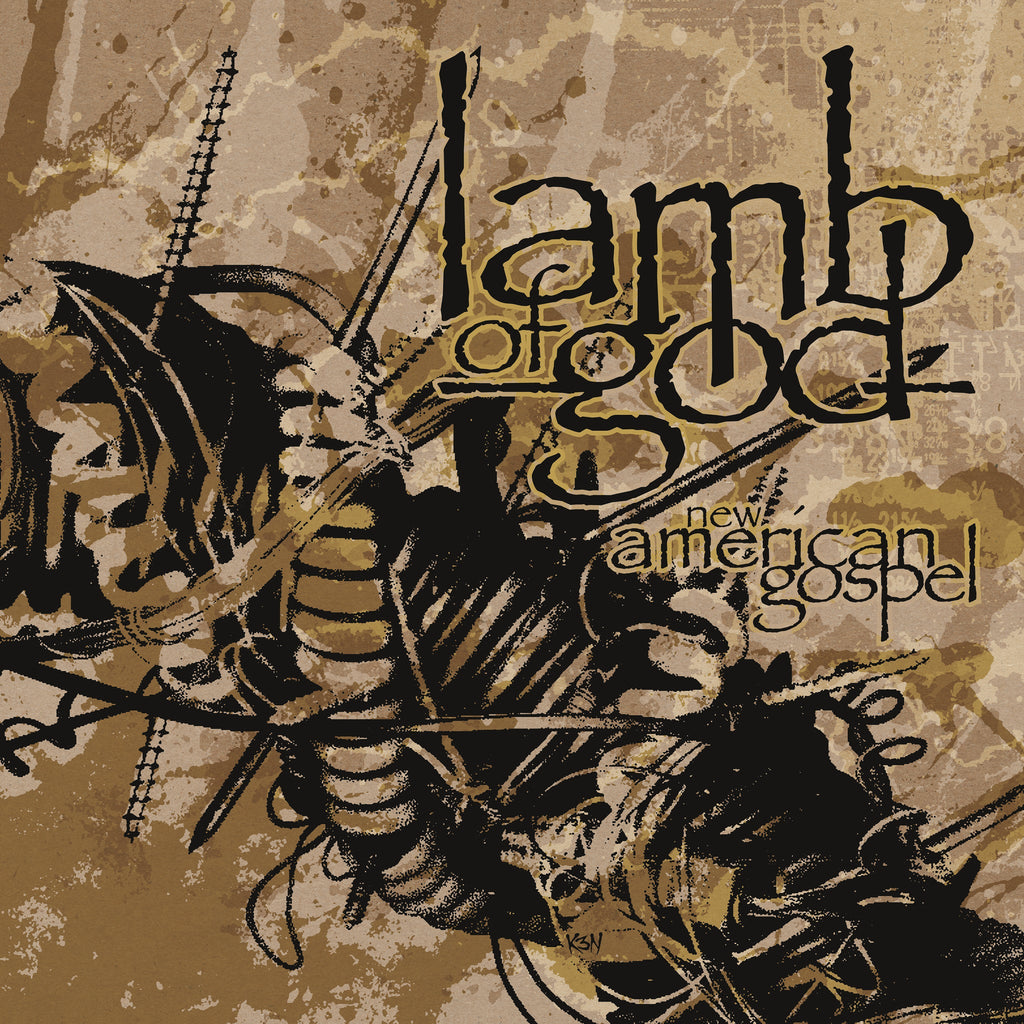 Lamb of God - New American Gospel - Galaxy Vinyl LP - Blastbeats Vinyl