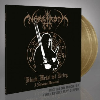 Nargaroth - Black Metal Ist Krieg - Gold double vinyl gatefold - Limited to 400 - Blastbeats Vinyl