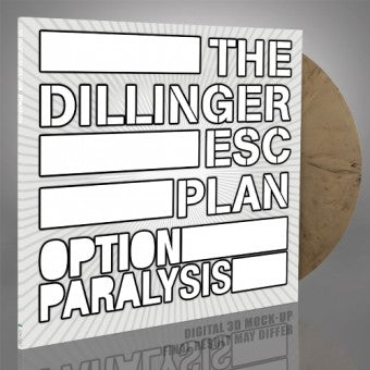 The Dillinger Escape Plan - Option Paralysis - Gold and black marbled vinyl - Blastbeats Vinyl