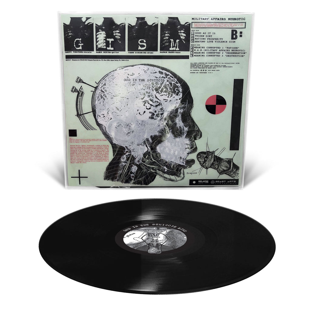 GISM - Military Affairs Neurotic (Reissue) - Vinyl LP - First Press - Blastbeats Vinyl
