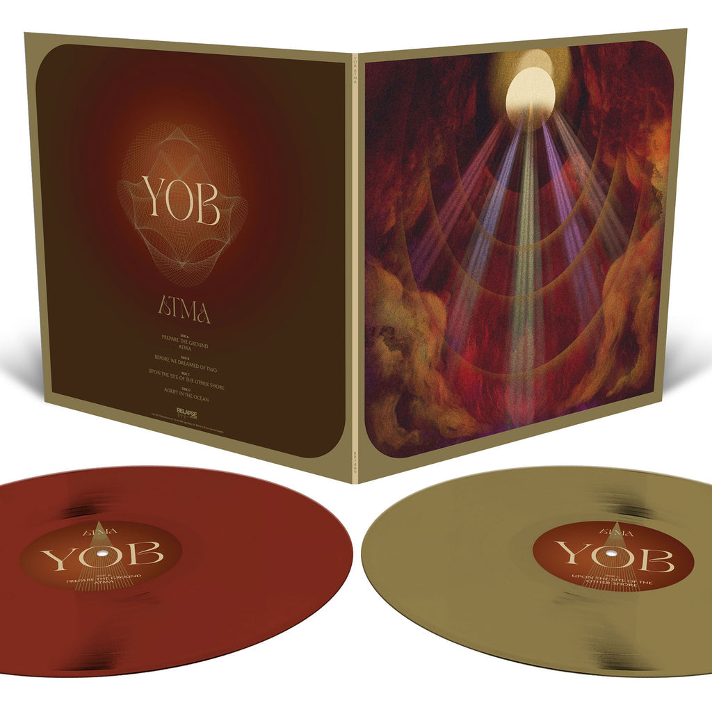 YOB - Atma (Reissue) - Ox Blood/Gold 2LP Vinyl - Blastbeats Vinyl