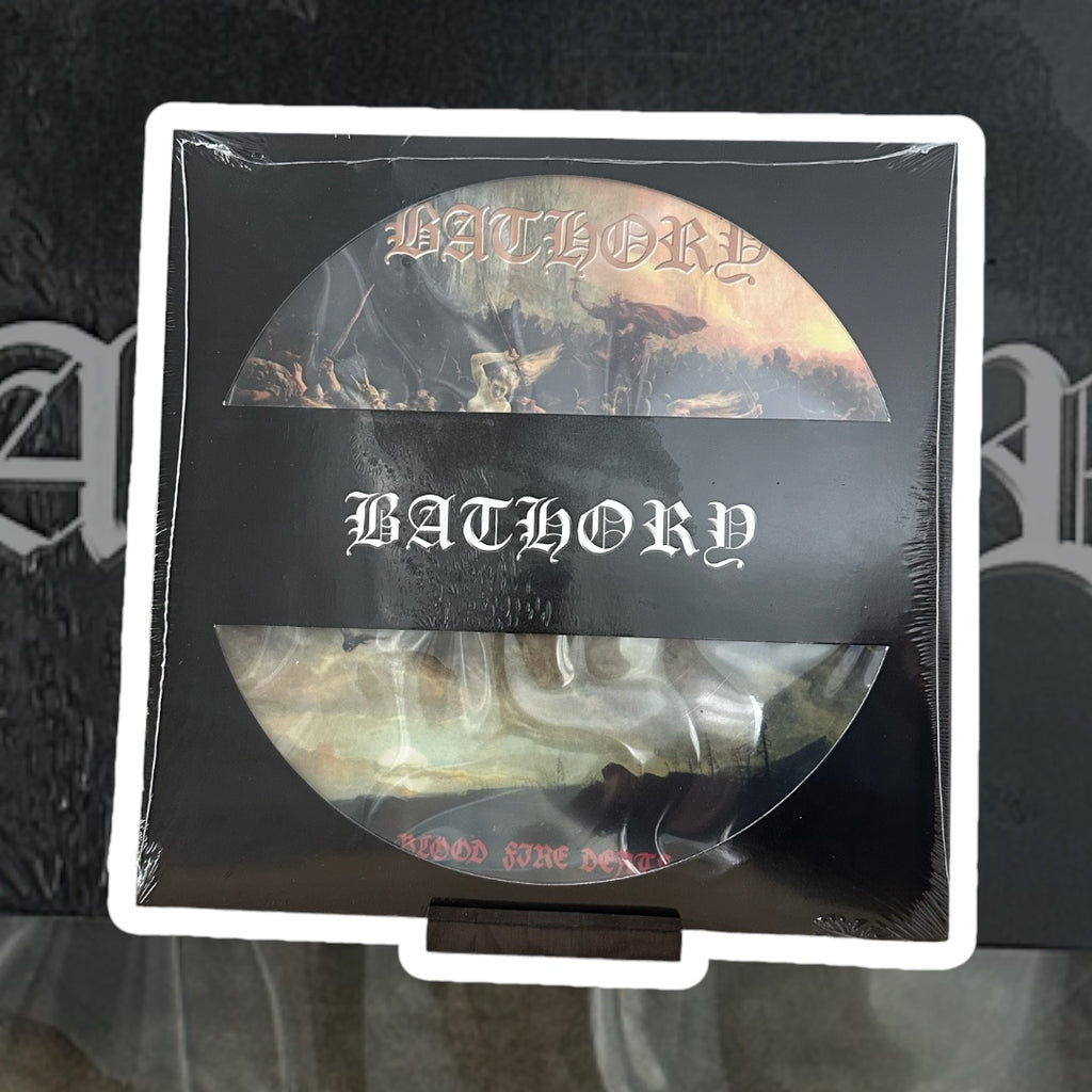 Bathory "Blood Fire Death" Picture LP (Official Pressing) - Blastbeats Vinyl