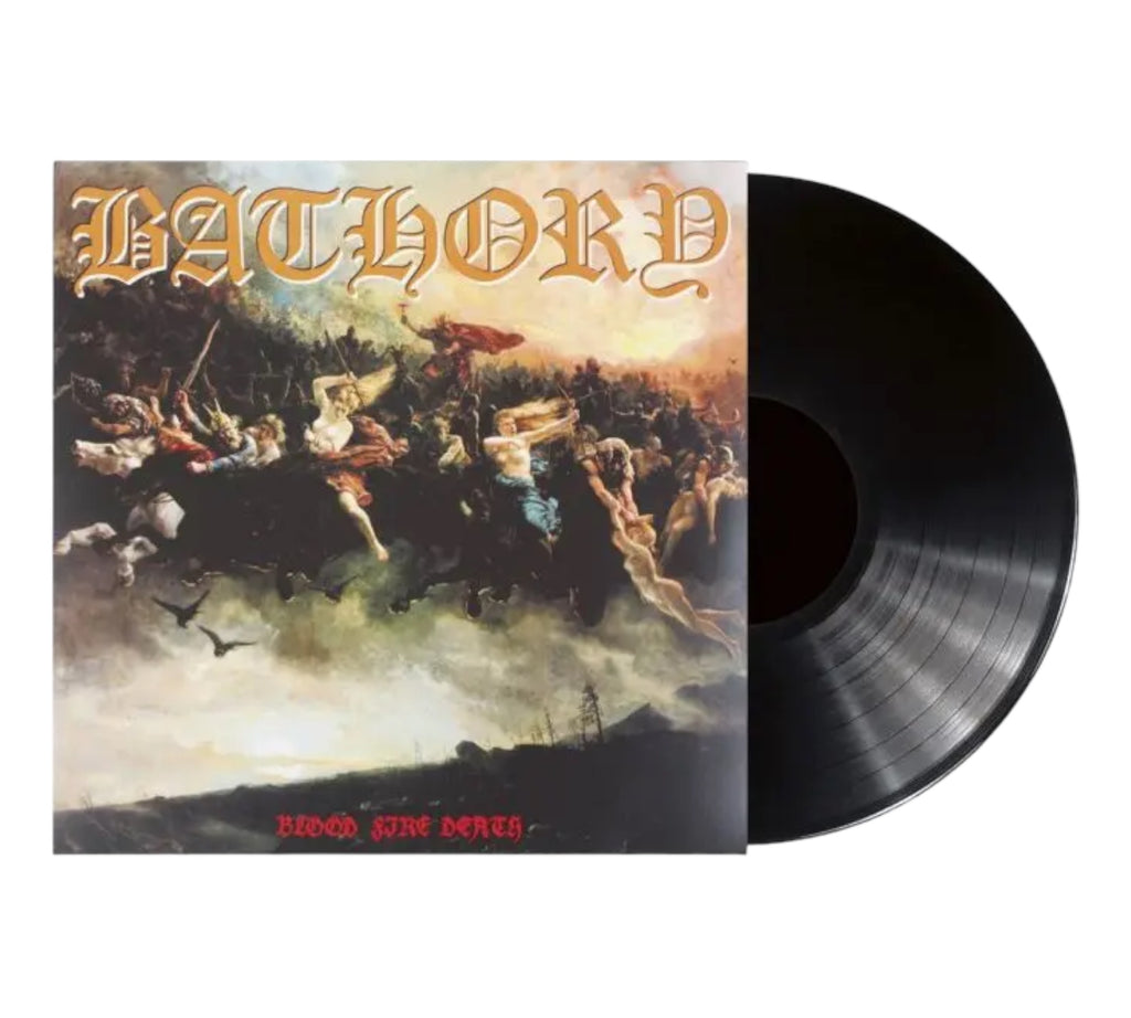 Bathory "Blood Fire Death" Vinyl LP (Official Pressing) - Blastbeats Vinyl