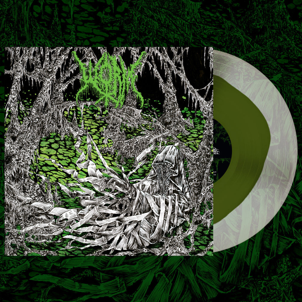 WORM - GLOOMLORD LP Vinyl - Swamp Green in Ultra Clear - Blastbeats Vinyl